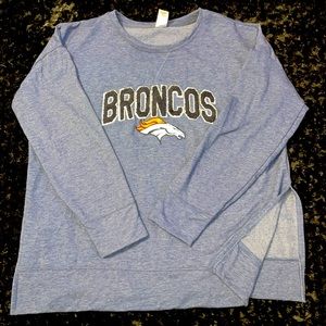 NWOT //RARE women’s BRONCOS sweater. NEVER WORN. Kept in storage.